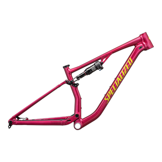 Specialized Chisel Frameset - Gloss Rebel Pink Tint Organic Brushed / Satin Ion Metallic