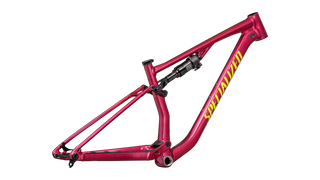 Specialized Chisel Frameset - Gloss Rebel Pink Tint Organic Brushed / Satin Ion Metallic