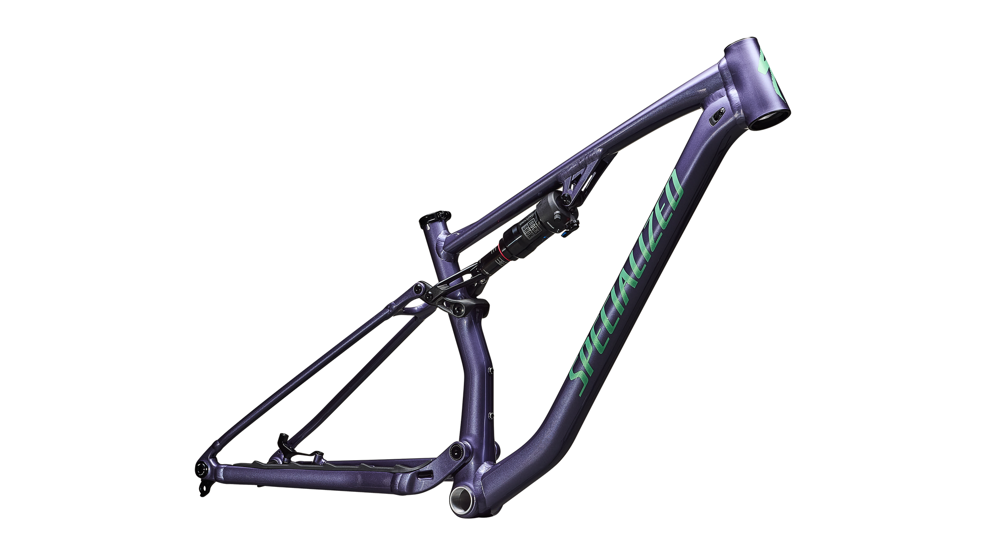 Specialized Chisel Frameset - Gloss Mauve Metallic / Oasis Tint Over Flake Silver