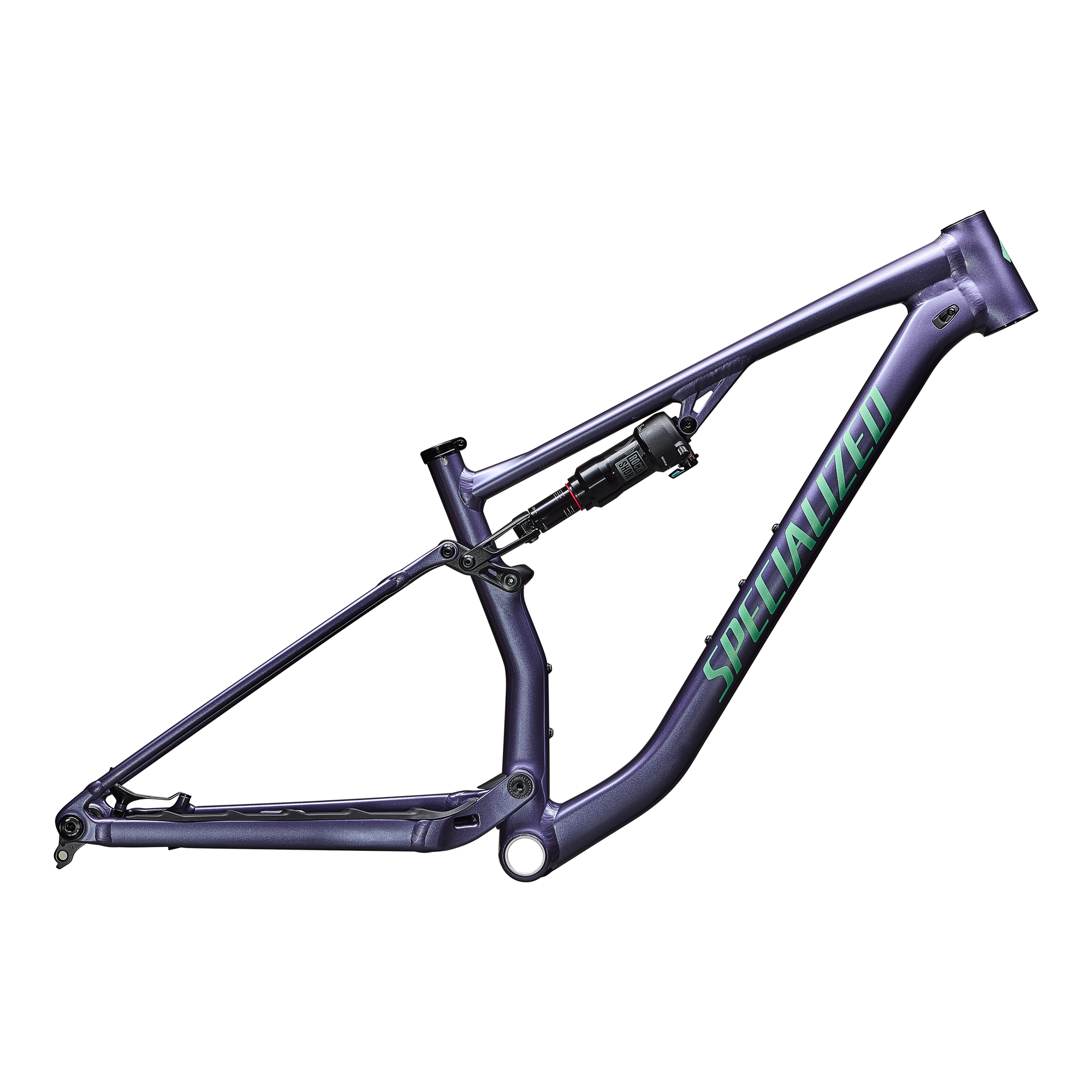 Specialized Chisel Frameset - Gloss Mauve Metallic / Oasis Tint Over Flake Silver