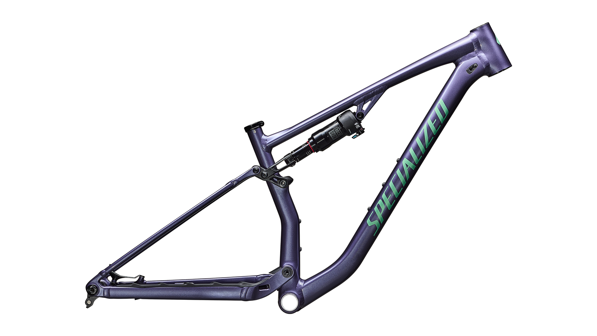 Specialized Chisel Frameset - Gloss Mauve Metallic / Oasis Tint Over Flake Silver
