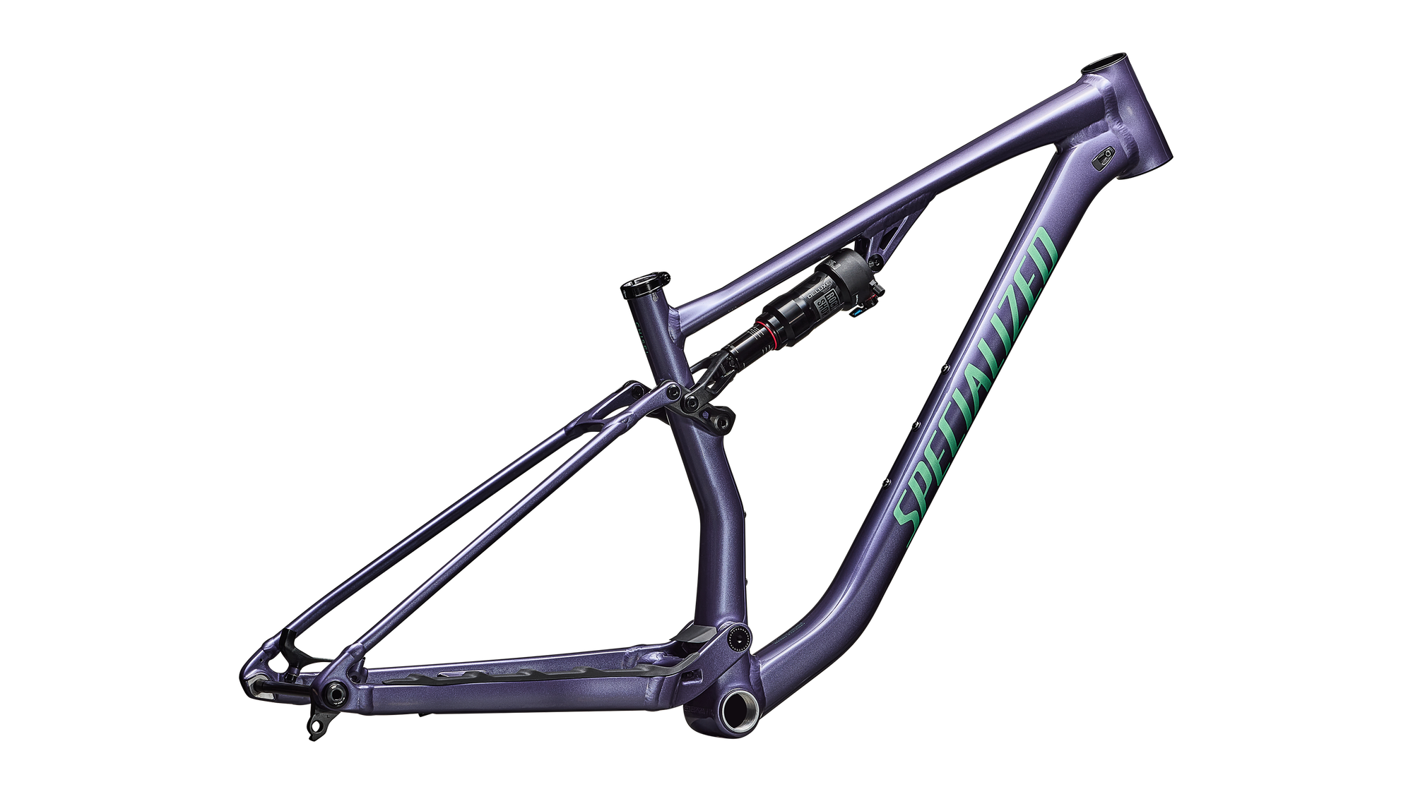 Specialized Chisel Frameset - Gloss Mauve Metallic / Oasis Tint Over Flake Silver