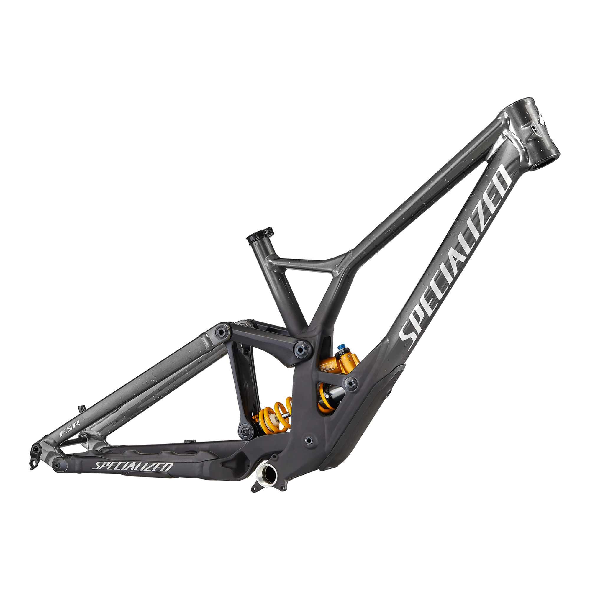 Specialized Demo Race Frameset - Gloss Black Chrome / Limestone Speckles / Satin Black / Chrome