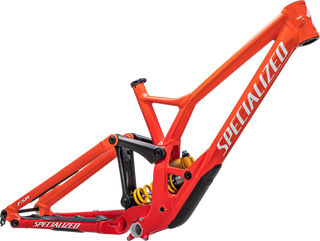 Specialized Demo Race Frameset - Gloss Fiery Red / Vivid Red Fade / White