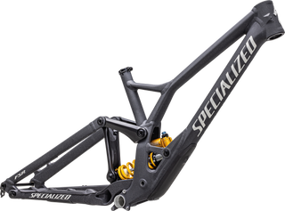 Specialized Demo Race Frameset - Satin Smoke / Obsidian / Taupe Over Black / Dune White