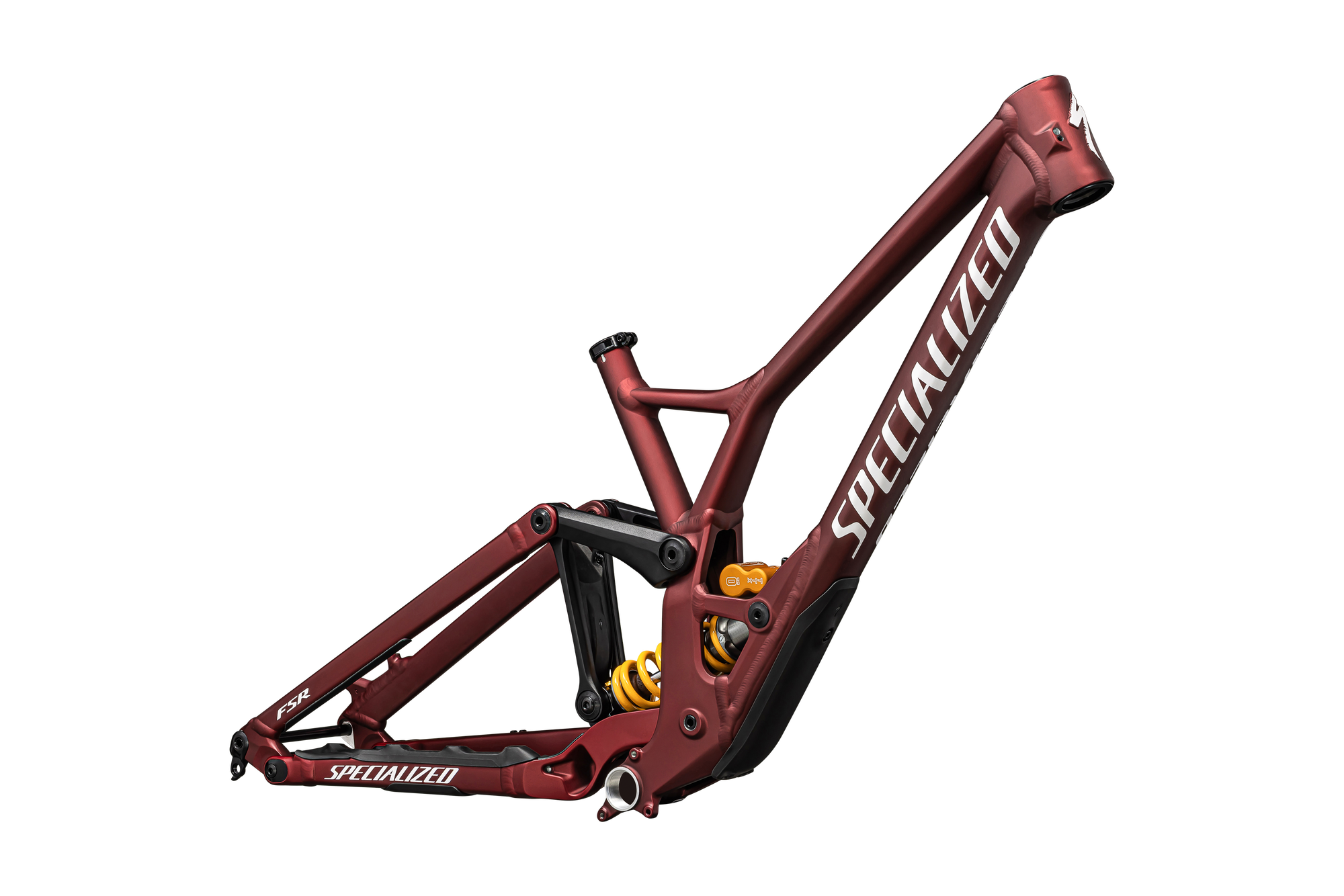 Specialized Demo Race Frameset - Satin Red Sky / White