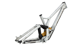 Specialized Demo Race Frameset - Gloss Flake Silver / Gunmetal / Brushed