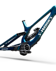 Specialized S-Works Demo 11 Frameset - Gloss Teal Tint Carbon / Smoke / White