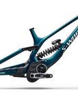 Specialized S-Works Demo 11 Frameset - Gloss Teal Tint Carbon / Smoke / White