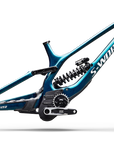 Specialized S-Works Demo 11 Frameset - Gloss Teal Tint Carbon / Smoke / White