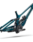 Specialized S-Works Demo 11 Frameset - Gloss Teal Tint Carbon / Smoke / White
