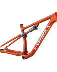 Specialized S-Works Epic EVO Frameset - Gloss Orange Tint Over Spectraflair / Satin Light Silver