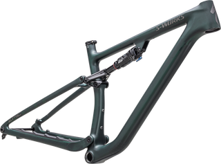 Specialized S-Works Epic EVO Frameset - Satin Green/Black Chrome/Chrome