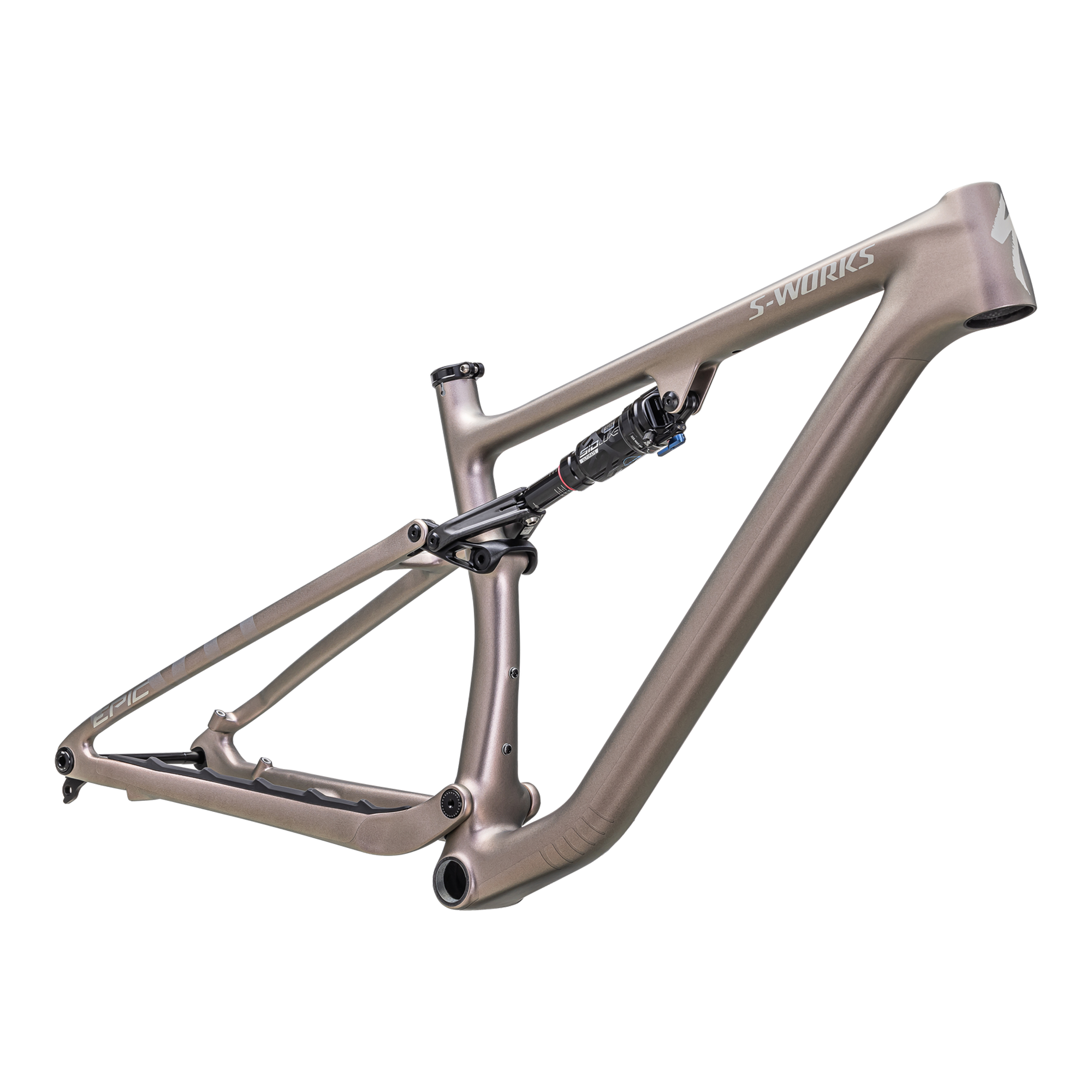 Specialized S-Works Epic EVO Frameset - Satin Chameleon Red-Gold/Chrome/Pearl