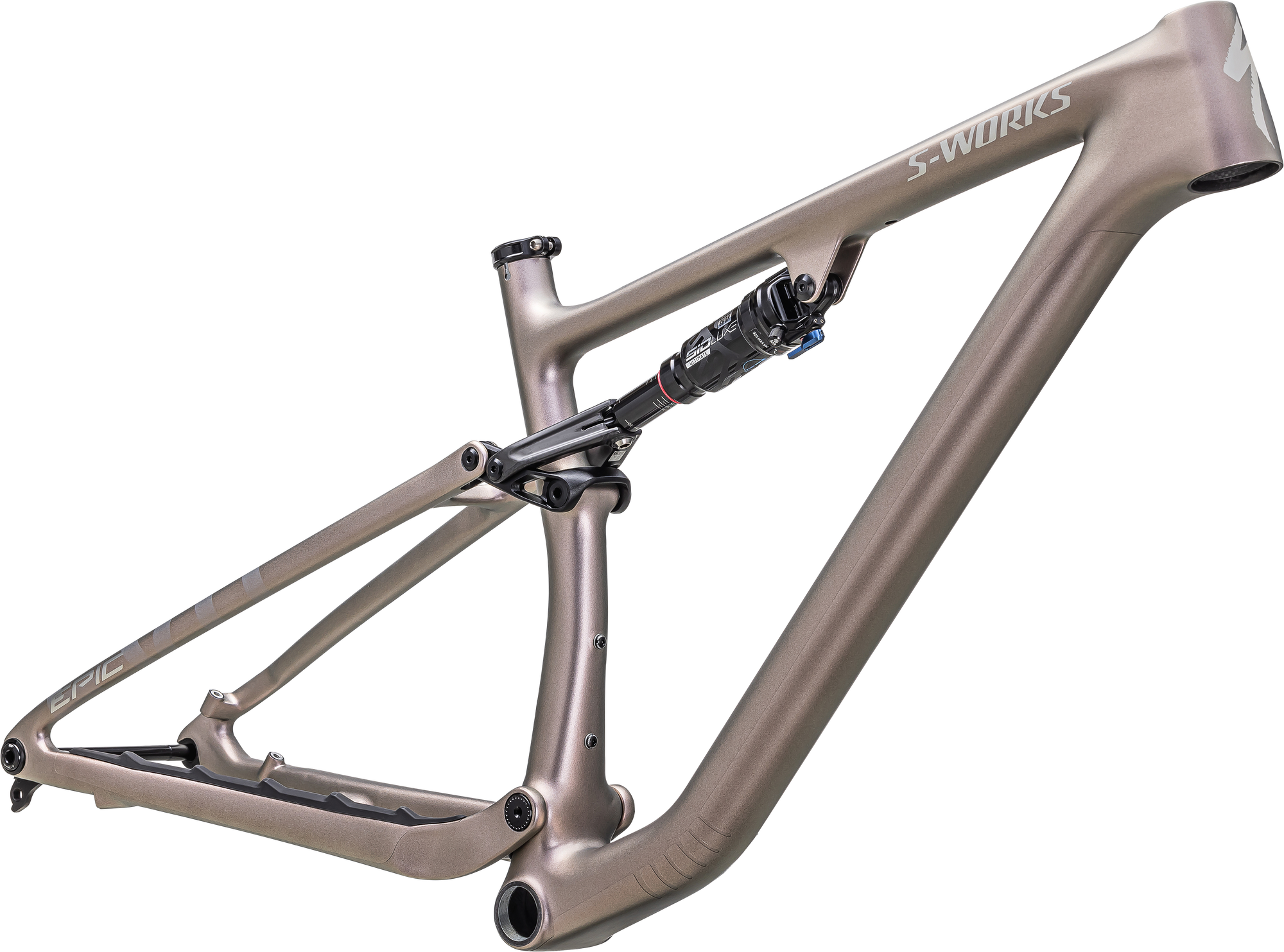 Specialized S-Works Epic EVO Frameset - Satin Chameleon Red-Gold/Chrome/Pearl