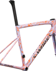 Specialized S-Works Tarmac SL8 Frameset - FACT 12r Carbon - Satin Powder Indigo / Amber Glow Strata / Obsidian