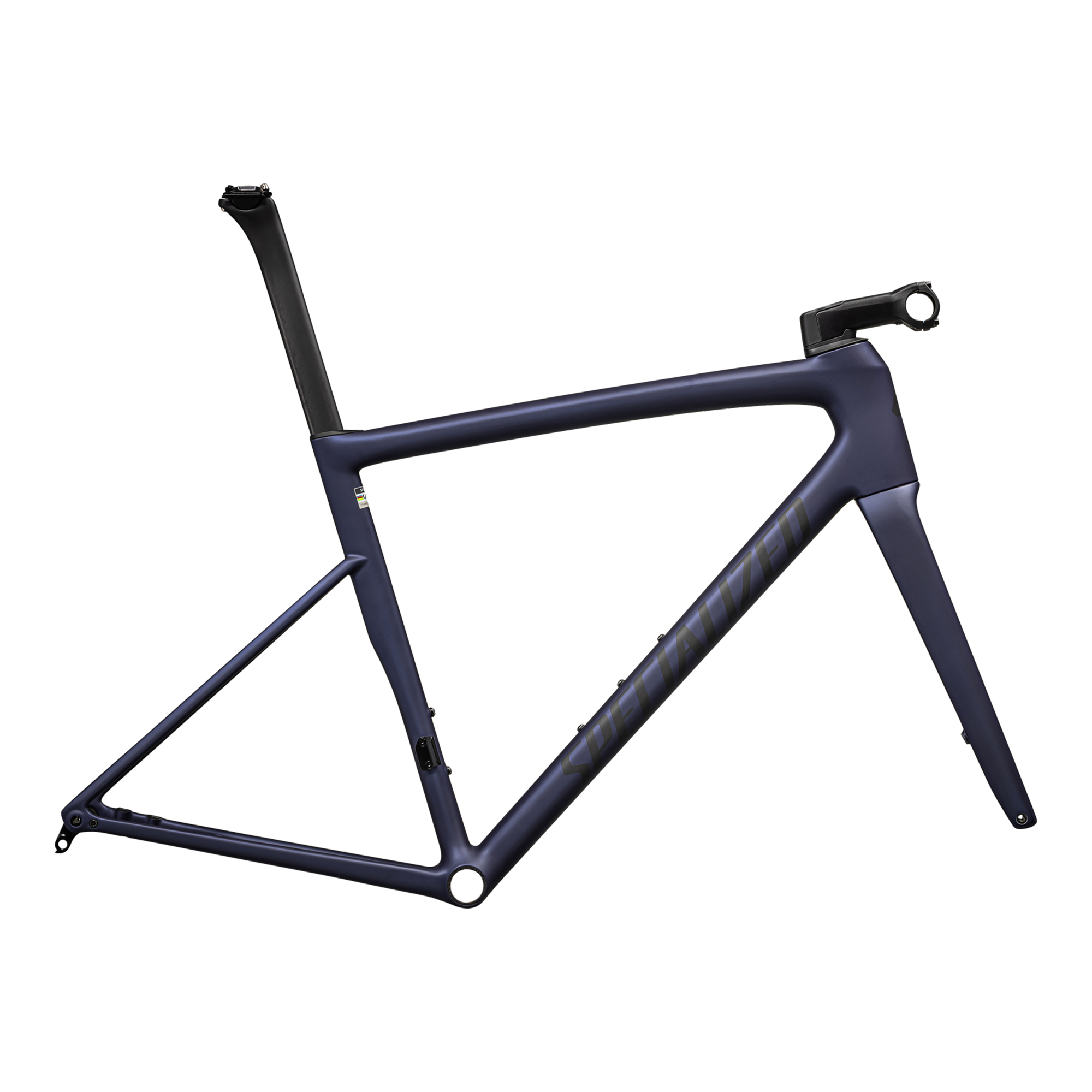 Specialized Tarmac SL8 Frameset - FACT 10r Carbon - Satin Blue Onyx / Black