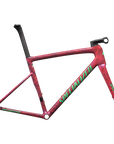 Specialized Tarmac SL8 Frameset - FACT 10r Carbon - Gloss Carbon / Metallic Vivid Pink Strata / Electric Green