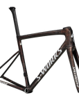 Specialized S-Works Tarmac SL8 Frameset - FACT 12r Carbon - Gloss Carbon / Red To Gold Blurred Speckle / Metallic White Silver