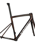 Specialized S-Works Tarmac SL8 Frameset - FACT 12r Carbon - Gloss Carbon / Red To Gold Blurred Speckle / Metallic White Silver