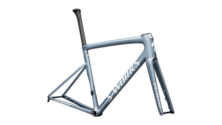 Specialized S-Works Tarmac SL8 Frameset - FACT 12r Carbon - Gloss Glacial Metallic / Red To Gold Pearl / White
