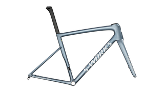 Specialized S-Works Tarmac SL8 Frameset - FACT 12r Carbon - Gloss Glacial Metallic / Red To Gold Pearl / White