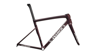 Specialized S-Works Tarmac SL8 Frameset - FACT 12r Carbon - Gloss Solidity / Red To Black Pearl / Metallic White Silver