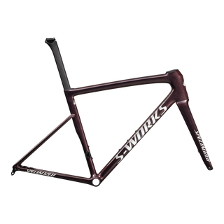 Specialized S-Works Tarmac SL8 Frameset - FACT 12r Carbon - Gloss Solidity / Red To Black Pearl / Metallic White Silver