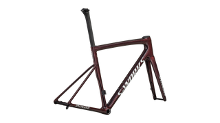 Specialized S-Works Tarmac SL8 Frameset - FACT 12r Carbon - Gloss Solidity / Red To Black Pearl / Metallic White Silver