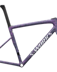 Specialized S-Works Tarmac SL8 Frameset - FACT 12r Carbon - Satin Carbon / Rebel Pink + Deep Lake Metallic Blurred Impasto / Gloss White