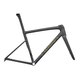 Specialized S-Works Tarmac SL8 Frameset - Ready to Paint - Satin Carbon Rtp / Silver To Green Pearl