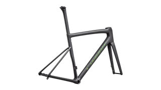 Specialized S-Works Tarmac SL8 Frameset - Ready to Paint - Satin Carbon Rtp / Silver To Green Pearl
