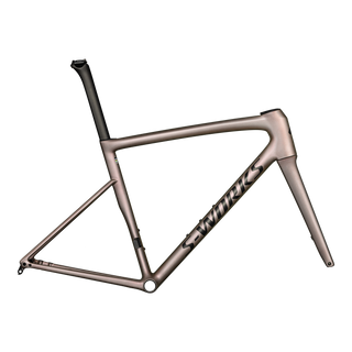 Specialized S-Works Tarmac SL8 Frameset - FACT 12r Carbon - Gloss Viavi Red Gold Over Silver / Satin Metallic Obsidian