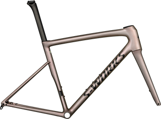 Specialized S-Works Tarmac SL8 Frameset - FACT 12r Carbon - Gloss Viavi Red Gold Over Silver / Satin Metallic Obsidian