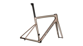 Specialized S-Works Tarmac SL8 Frameset - FACT 12r Carbon - Gloss Viavi Red Gold Over Silver / Satin Metallic Obsidian