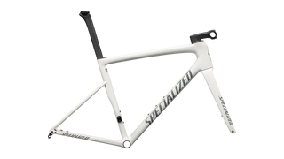 Specialized Tarmac SL8 Frameset - FACT 10r Carbon - Gloss Dune White / Black Pearl Over Ashen