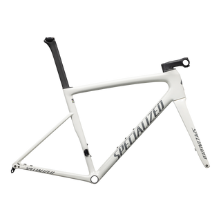 Specialized Tarmac SL8 Frameset - FACT 10r Carbon - Gloss Dune White / Black Pearl Over Ashen