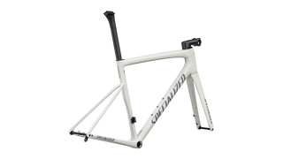 Specialized Tarmac SL8 Frameset - FACT 10r Carbon - Gloss Dune White / Black Pearl Over Ashen