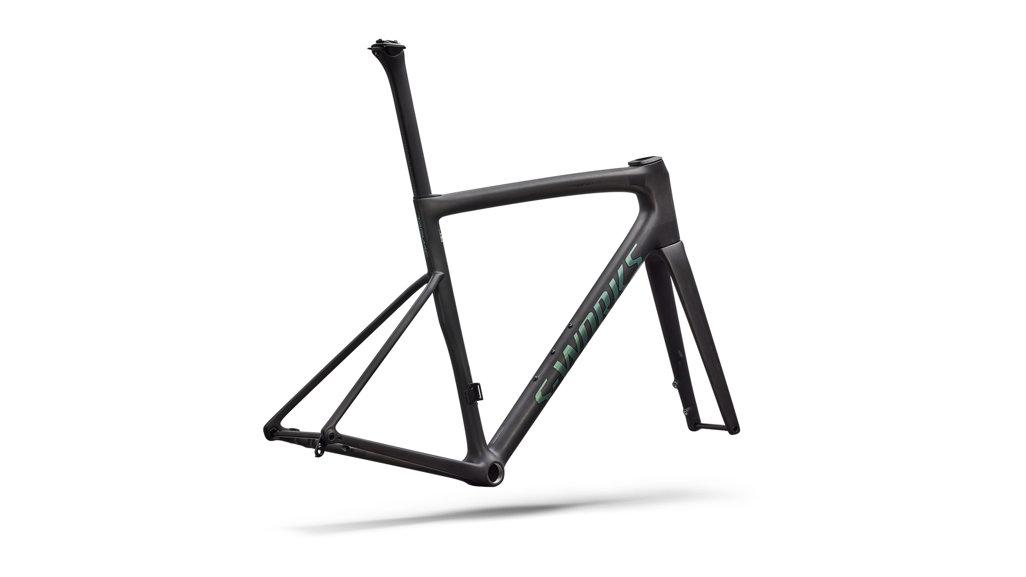 Specialized S-Works Tarmac SL8 Frameset - FACT 12r Carbon - Rtp Raw Carbon / Gloss Premium Fjord