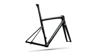 Specialized S-Works Tarmac SL8 Frameset - FACT 12r Carbon - Rtp Raw Carbon / Gloss Premium Fjord
