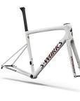 Specialized S-Works Tarmac SL8 Frameset - FACT 12r Carbon - Gloss Metallic White Silver / Pearl / Black