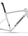 Specialized S-Works Tarmac SL8 Frameset - FACT 12r Carbon - Gloss Metallic White Silver / Pearl / Black