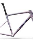 Specialized S-Works Tarmac SL8 Frameset - FACT 12r Carbon - Gloss Dolomite Metallic / Directional Brush / Blue Majesty Metallic