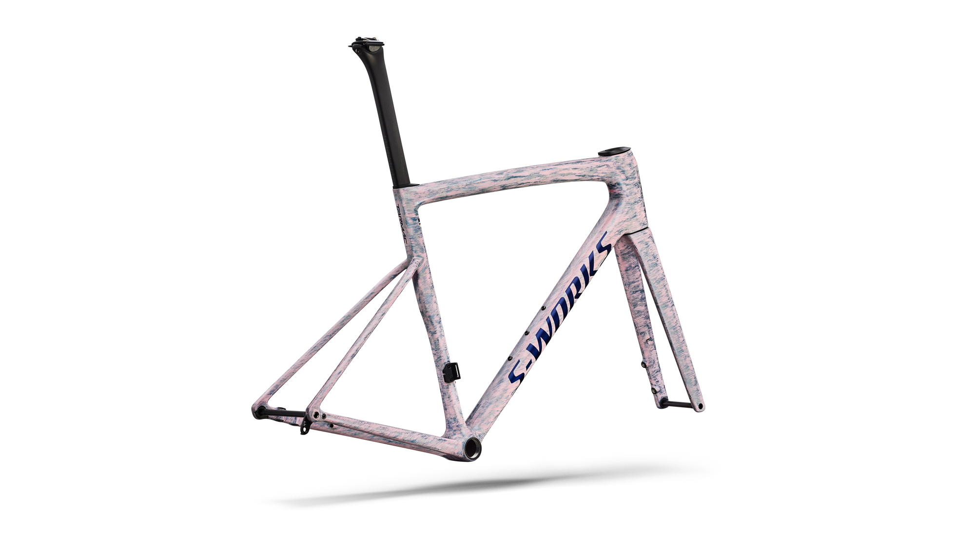 Specialized S-Works Tarmac SL8 Frameset - FACT 12r Carbon - Gloss Dolomite Metallic / Directional Brush / Blue Majesty Metallic