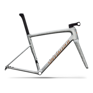 Specialized Tarmac SL8 Frameset - FACT 10r Carbon - Gloss Silver Dust / Shadow Silver Dry Impasto / Photon Orange Tint Over Silver Dust