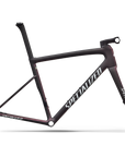 Specialized Tarmac SL8 Frameset - FACT 10r Carbon - Satin Carbon / 100% Cqv Reflex Super Red Pearl Front Edge Fade / Metallic White Silver