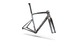 2027 Tarmac SL9 Frameset - FACT 10r Carbon - Satin Smoke Metallic / Silver Dust