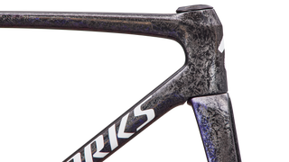 Specialized S-Works Tarmac SL9 Frameset - FACT 12r Carbon - Gloss Carbon / Red To Blue Pearl / White