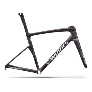Specialized S-Works Tarmac SL9 Frameset - FACT 12r Carbon - Gloss Carbon / Red To Blue Pearl / White