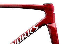 Specialized S-Works Tarmac SL9 Frameset - FACT 12r Carbon - Gloss Vivid Red / Tarmac Black / White Silver Metallic